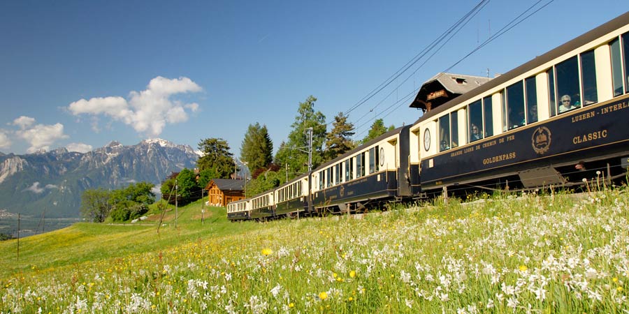 The GoldenPass Classic Train