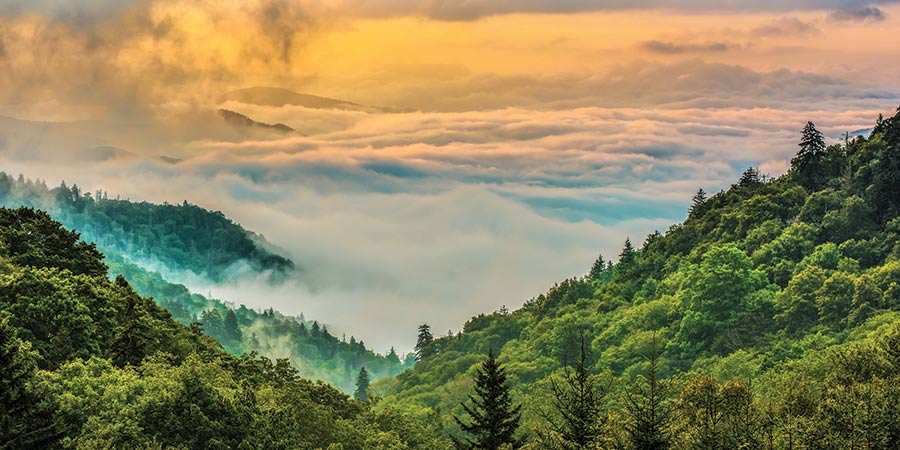 Travelling on the Great Smoky Mountains Railroad