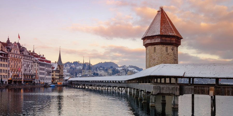 Visiting the charming lakeside town of Lucerne
