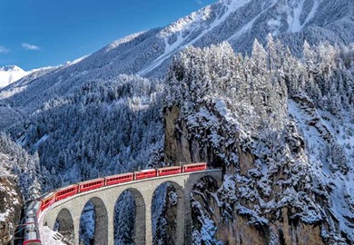 Glacier Express All Inclusive in Winter