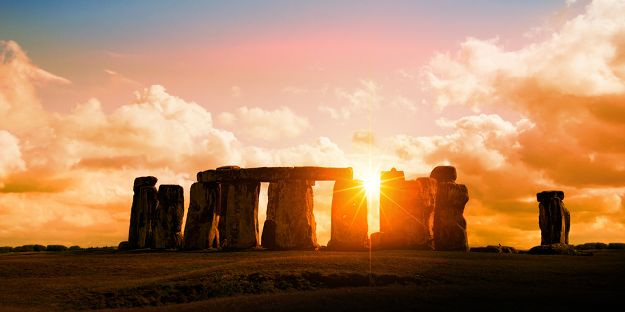 Stonehenge at Sunset